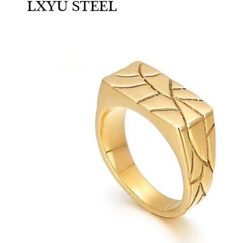 LXYUSTEEL Paired Rings