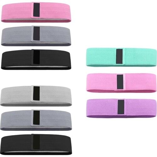 Fashion Fitness Hip Loop Resistance Bands Hip Circle Expander Bands Gym Fitness Equipment Yoga Gym Training Braided Elastic Band