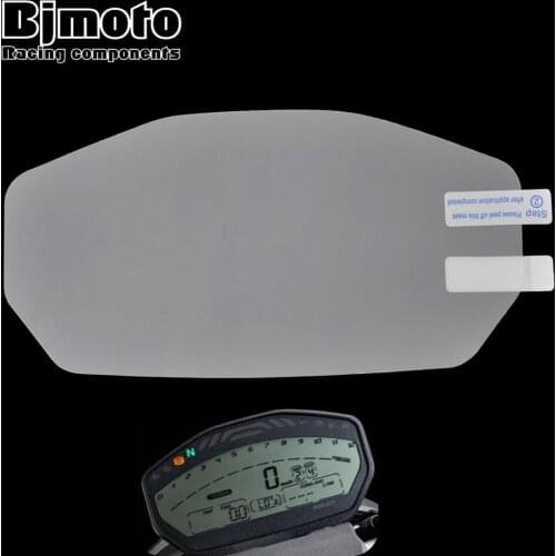 BJMOTO Motorcycle Accessories For DUCATI MONSTER 797/821/1200 Dashboard Instrument Speedometer Film Screen Protector Stickers