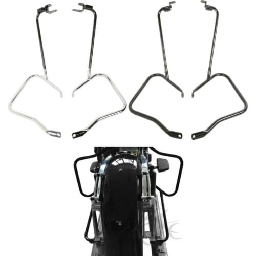 Motorcycle Saddlebags Guards Crash Bars For Harley Touring Road King Electra Glide Street Glide 2014-2021 2020