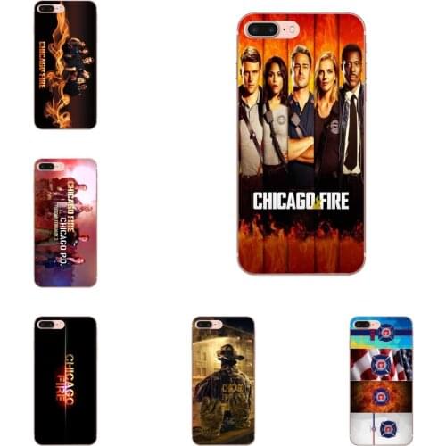 Soft Fashion Cover Case For Xiaomi Mi3 Mi4 Mi4C Mi4i Mi5 Mi 5S 5X 6 6X A1 Max Mix 2 Note 3 4 Chicago Fire