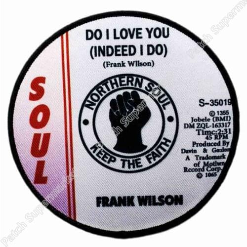 4" DO I LOVE YOU NORTHERN SOUL KEEP THE FAITH FIST Metal Rock Punk retro sew applique iron on patch Gift Biker Vest Patch