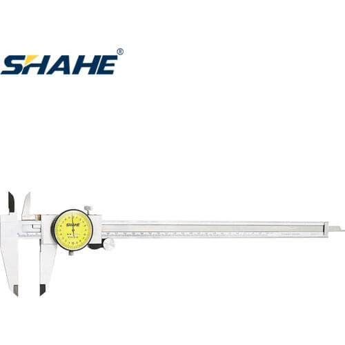 SHAHE 0.02mm 300 mm Dial Gauge Caliper Double Shock-proof Stainless Steel Precision Caliper Measuring tool