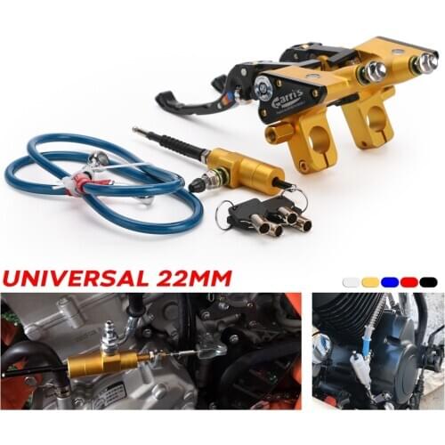 Motorcycle Universal Brake Pump Lever Adjustable Handle Hydraulic clutch Pump Master Cylinder Racing For Kawasaki Yamaha Suzuki