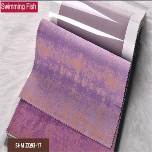 High Quality Home textile Material Sewing DIY Cloth Fabric Luxury Curtains for Living Room