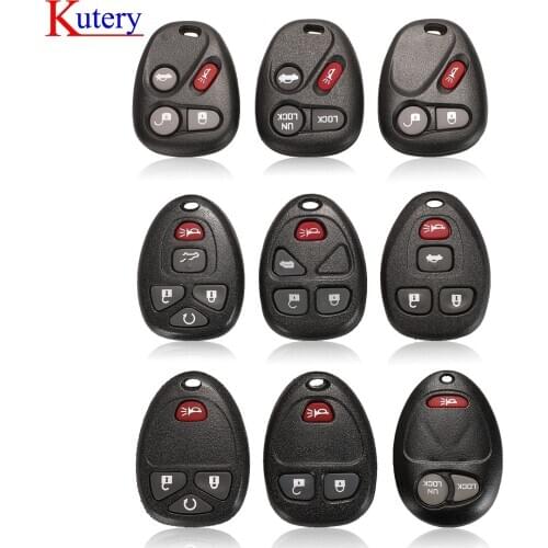 Kutery Car key Replacement Case Remote Car Entry Keyless Key Fob Case Shell Fit For Chevrolet HHR 2006-2010 Buick Terraza