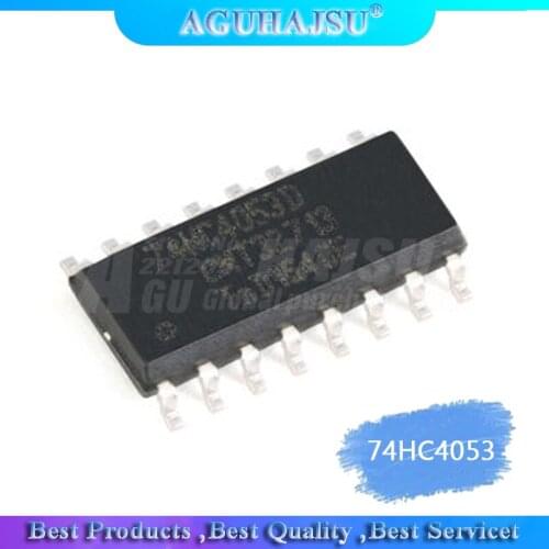 10pcs/lot 74HC4053 74HC4053D Chip SOP-16 Demultiplexer chip new original