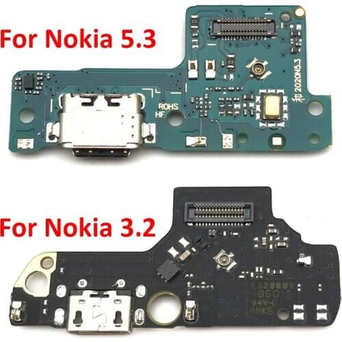 10Pcs/lot,Charger Board PCB Flex For Nokia 2.2 3.2 4.2 7.2 5.3 USB Port Connector Dock Charging Ribbon Cable