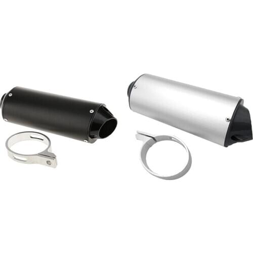 38Mm Universal Motorcycle Exhaust Muffler Pipe Noise Sound Eliminator Clamp Kit for For 125Cc 150Cc 160Cc Dirt Pit Bike Atv for