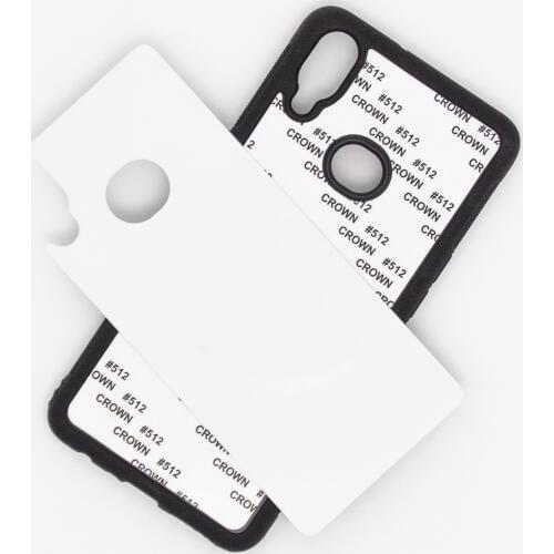 5PCS For Samsung Galaxy A10S Blank Silicone TPU+PC Sublimation print Case with Aluminum Inserts For Galaxy A10S