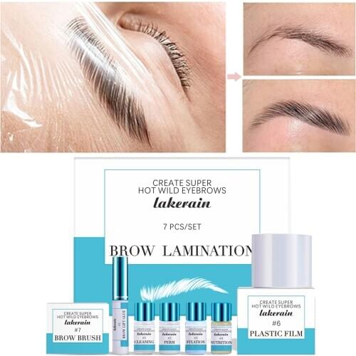 7Pcs/Set Eyebrow Lift Professional Brow Lifting Kit Lift Beauty Salon Lamination Eyebrows Perm Make Up Tools