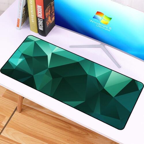 SIANCS Large 70X30cm Colorsful Polygon MousePad XL Rubber Lock Edge Fashion Speed Gamer Gaming Mouse Pad Laptop Desk Mat