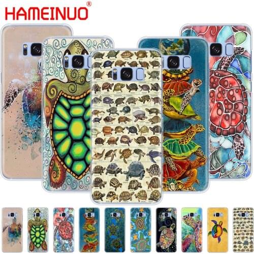 HAMEINUO Turtle cell phone case cover for Samsung Galaxy S9 S7 edge PLUS S8 S6 S5 S4 S3 MINI