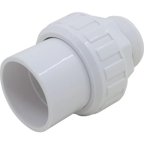 Fittings pool pump pvc union pool pump union adapter pool pump pvc connectors pool filter parts BSP 1.5" 2" pool pump