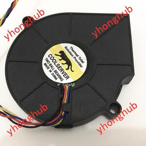 COOLSERVER B127515BU BB7515BU 12V 70x70x15mm CPU Server Fan