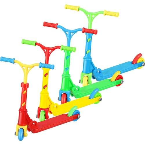 Pc Mini Scooter Two Wheel Scooter Childrens Educational Toys Finger Scooter Bike Fingerboard Skateboard New Elegantly