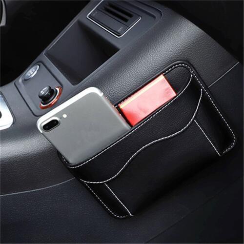 Multifunction Car Pouch Bags Car Storage Box Collecting Bag For Cards Mobile Phone Sticky Bag Interior Accessories