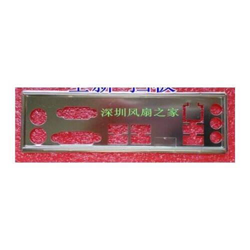 New I/O shield back plate of motherboard for ASUS B85M-G H87M-E just shield backplate