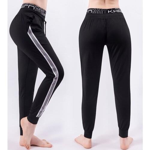 2021 New Sports Pants Ladies High Elastic Quick-drying Slim Leggings Pants Outdoor Sweating Running Fitness Yoga Pant