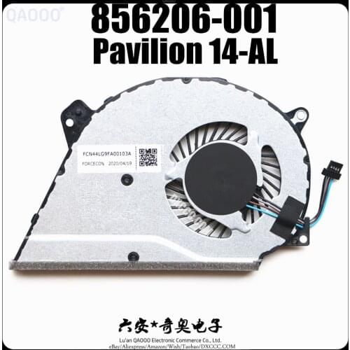 QAOOO LAPTOP CPU Cooling Fan FOR HP Pavilion 14-AL 14-AL125TX 14-AL137TX 14-AL015NA TPN-Q171 CPU COOLING FAN