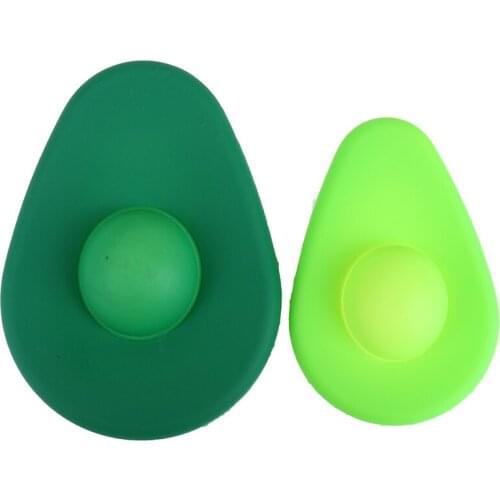 2Pcs Creative Fruit And Vegetable Silicone Cover Box Avocado Safety Cover Kitchen Accessories Kitchen Tools