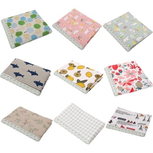 Printed Floral Linen Cotton Tablecloth Home Tea/coffee Table cover Christmas Table Cloth Kitchen Cloth cover Both For Sofa Towel