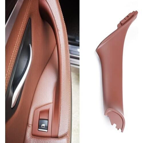 Inside Door Handle Left Right Hand driver Car Interior For BMW 5 series F10 F11 F18 Beige Black Inner Handle Pull Trim Cover