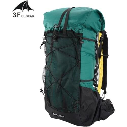 3F UL GEAR Water-resistant Hiking Backpack Lightweight Camping Pack Travel Mountaineering Backpacking Trekking Rucksacks 40+16L