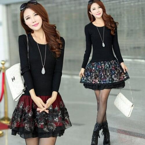 Модные вязаные платья Yeqedu China At AliExpress