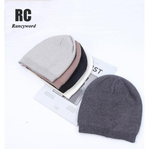 Unisex Winter Knitted Hats For Women Skullies Cap Men Beanie Hat Solid Color Caps Casual Beanies For Women Warmer Bonnet Red Hat