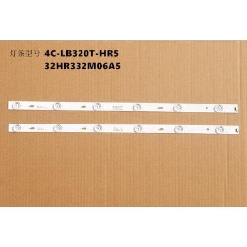 1set=2pcs led backlight for TV 32 inch LED TV PPTV-32C2 light bar 4C-LB320T-HR5 32HR332M06A5