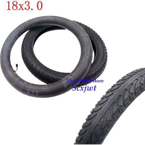 18*3.0 Outer And Inner Tyre 18x3.0 Off-road Tire Tyre For 18 Inch Electric Vehicle Electric Tricycle Wheel Accessories