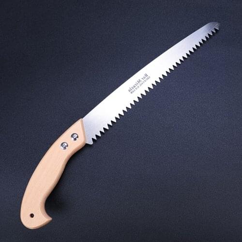 Kitchen Bar Barware Stainless Steel Bartenders Special Wooden Handle Cut Ice Saw