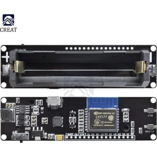 For WeMos D1 mini Esp-Wroom-32 Mother Board ESP8266 Mini WiFi Nodemcu Module 18650 Charging Battery Development Board Nodemcu