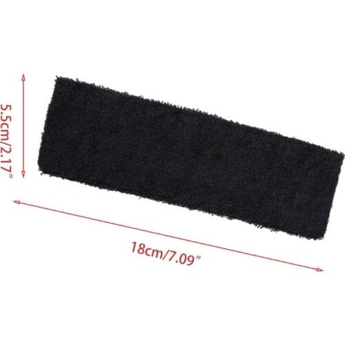 G92F Women/Men Cotton Elastic Sweatband Sport Headband Running Fitness Head Band Hair Bandage Cycling Prevent Sweat Band