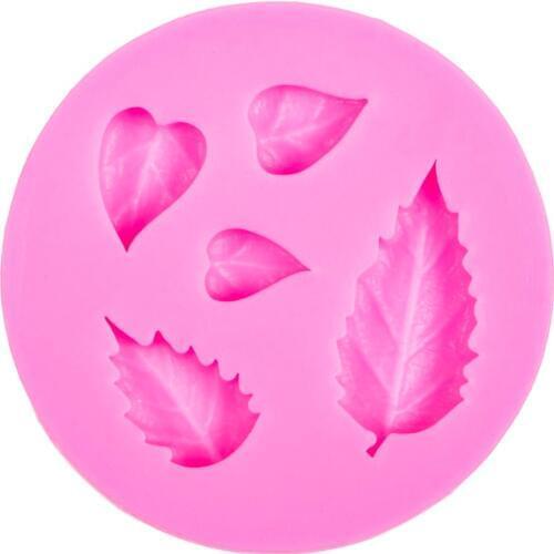 Leaves cooking tools wedding silicone mold fondant DIY cake decoration sugar baking kitchen DIY tools FT-1106