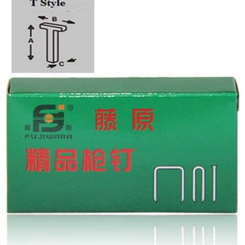 JINJU2 boxes of straight finish pin T style type Nail needle for 3 way staple gun straight pin 1box include 400 pcs of pins