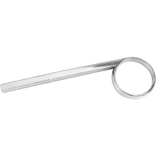 Valve Slide Finger Ring 8.5cm Alloy for Trumpet Cornet Accessory, Silver