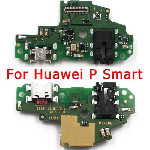 Original USB Charge Board for Huawei P Smart Psmart Charging Port PCB Dock Connector Flex Cable Replacement Spare Parts