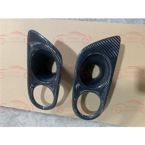 Suitable for BMW E46 M3 carbon fiber front bar air vent, fog lamp frame, fog lamp cover auto parts body kit