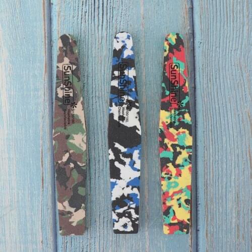 3pcs Dual Sided Salon Nail Files Sanding Buffer for Nail Art Tips Polishing Cleansing Manicure Tools