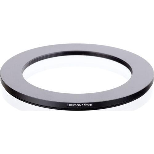RISE(UK) 105mm-77mm 105-77mm 105 to 77 Step down Ring Filter Adapter black