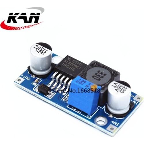 DC-DC Adjustable Step-up boost Power Converter Module XL6009 Replace LM2577