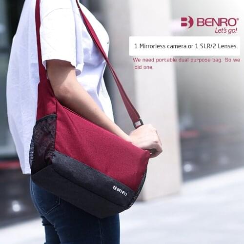 Benro FreeShoot 20/30 Camera Bag Shoulder Bags Waterproof Mirrorless Camera Case For Traveling Carry Free Shipping
