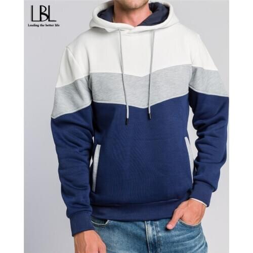 Patchwork Hoodies Men Women Autumn Winter 2020 New Style Mens Hooded Sweatshirts Streetwear Pullover Man Fitness Clothing 4XL