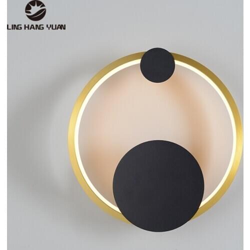 Gold&White Led Wall Light for Living room Bedroom Bedside room Modern Sconces Wall Lamp 14W Led Wall Mirror lighting Lustres