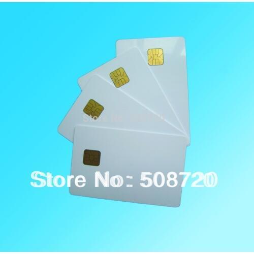10pcs ISO 7816 ATMEL 24c64 PVC contact smart IC card free shipping