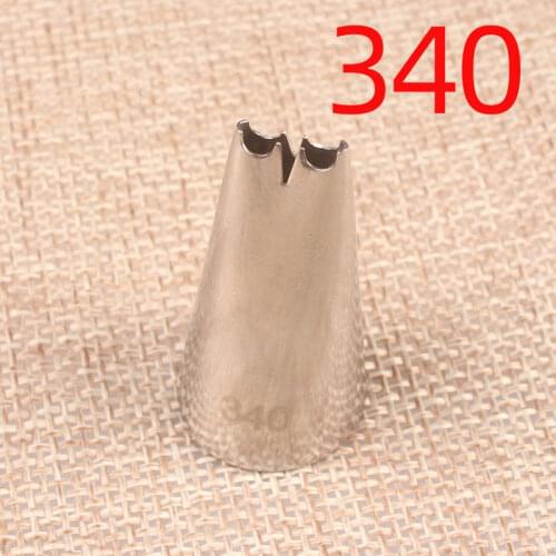#340; Small Number Lace Surrounding Border Wrinkle Cream Decorating Mouth 304 Stainless Steel Baking Cake Tools