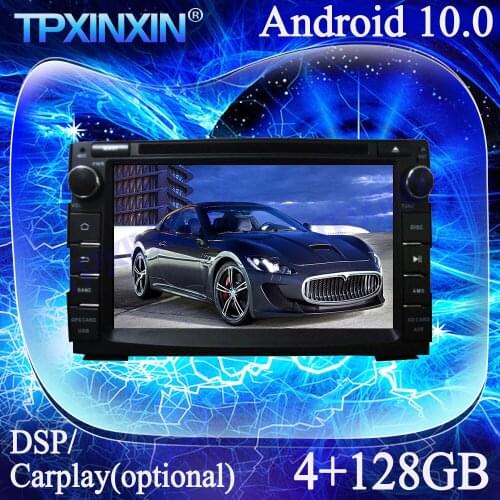 4G+128G IPS For Kia Ceed 2006-2013 Android 10.0 PX6 Carplay Multimedia Player Tape Recorder GPS Navigation Auto Radio Head Unit