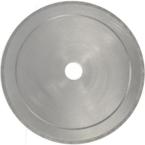 6" inch 150 mm Notched Rim 1.1mm Diamond Lapidary Saws Blade Arbor Hole 5/8" Jewelry Lapidary Tools for Stone Cutting Gemstone